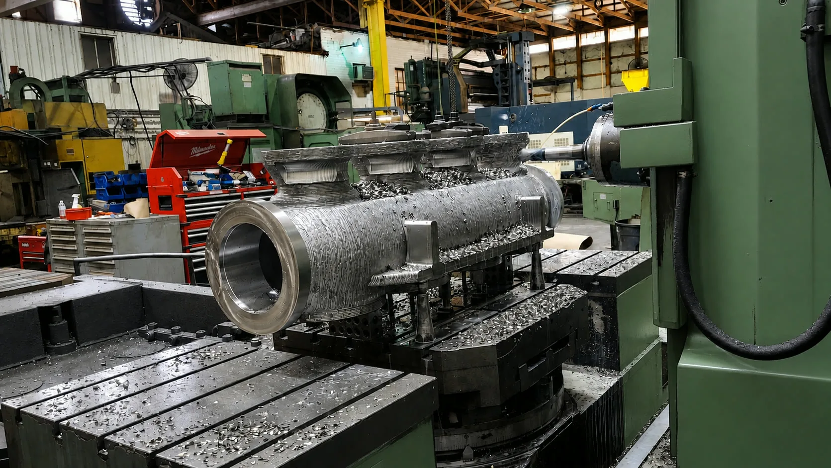 Energy & Infrastructure — precision manufacturing at KTM