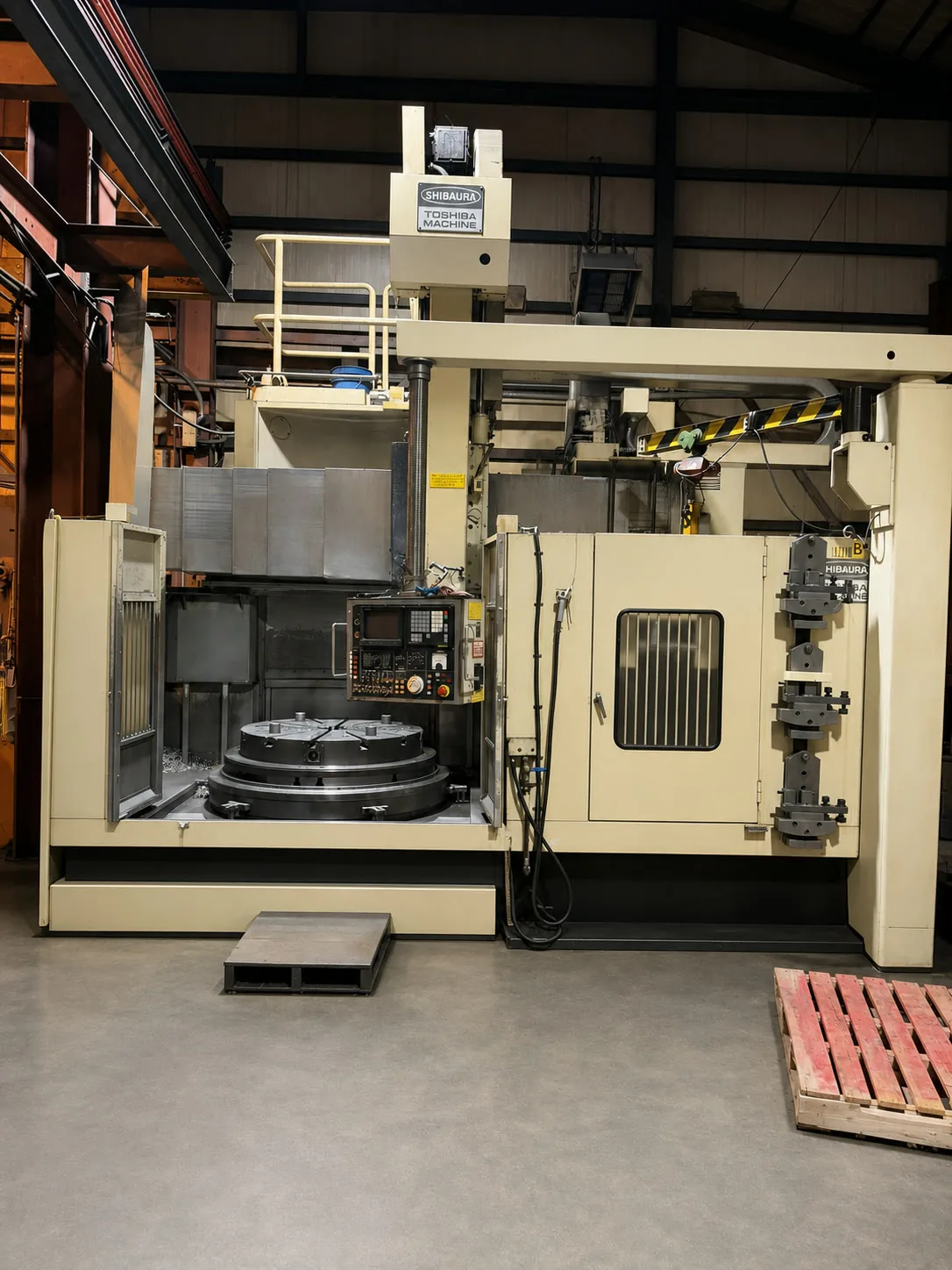 Toshiba Vertical Turning Lathe — large-envelope CNC machine at KTM