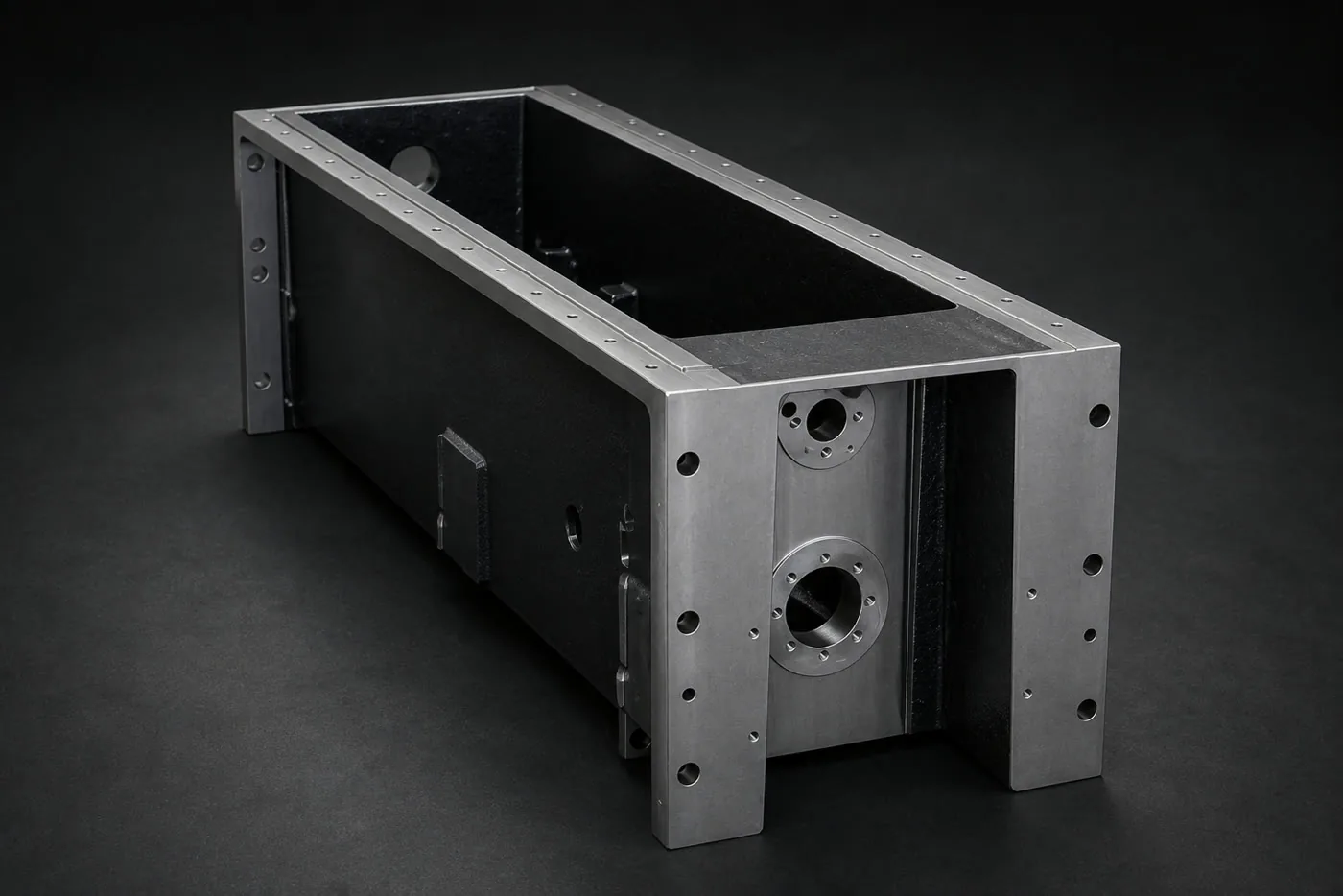 Precision CNC-machined component by KTM