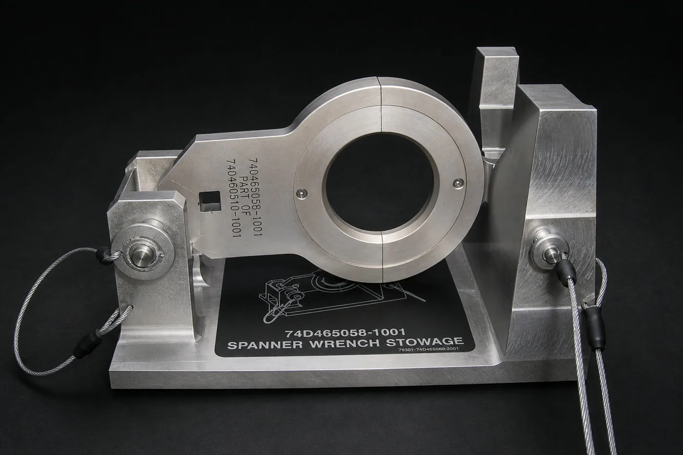 KTM machined part